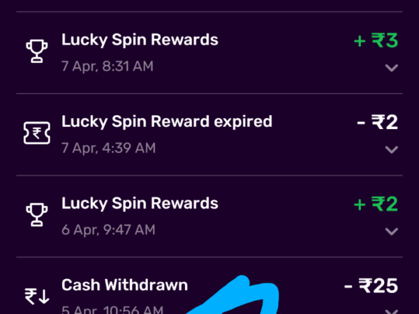 Rush ludo app payment Proof