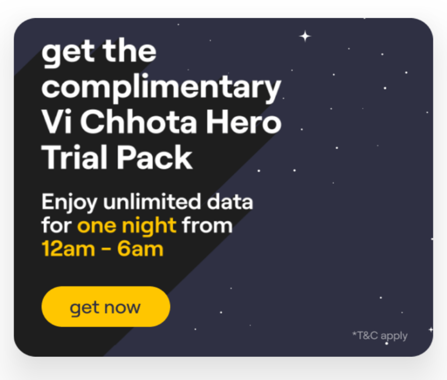 Vi Free Data Code Today - Up to 10GB Free Data