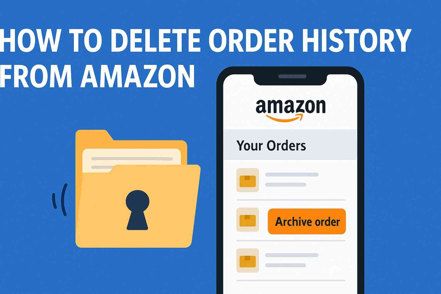 How to Delete Order History from Amazon