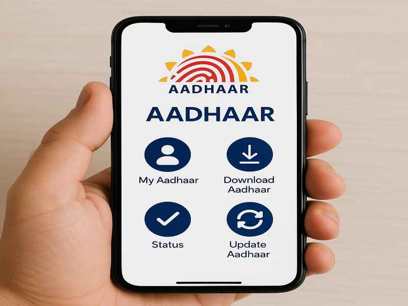 New Aadhaar App