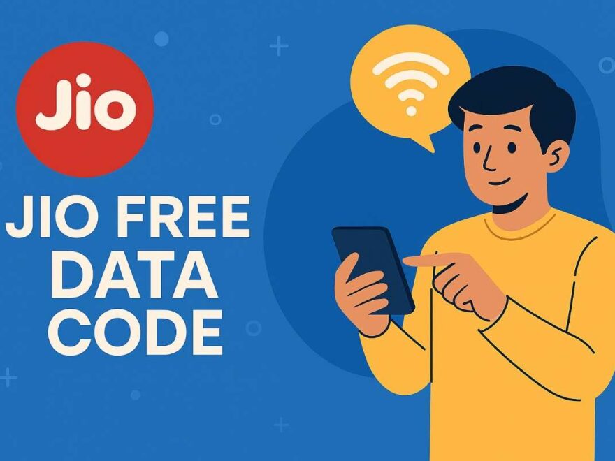 Jio free data code