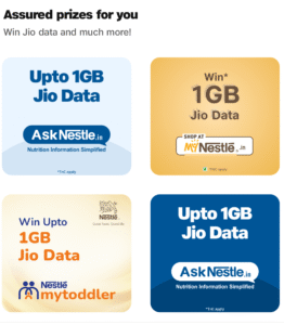 Jio Free data codes