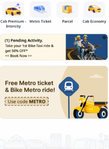 rapido metro ticket offer