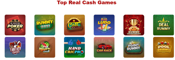 cash game with UPI withdrawal