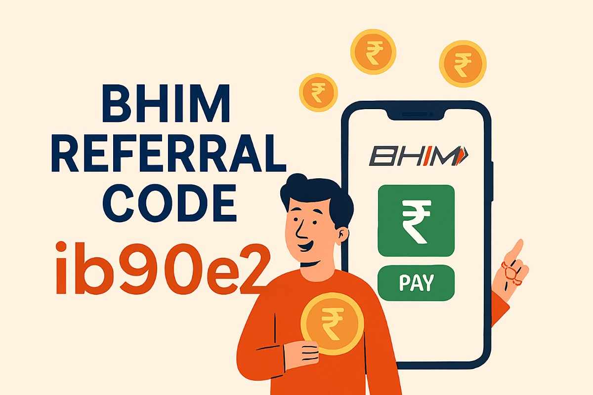 BHIM Referral Code 'ib90e2