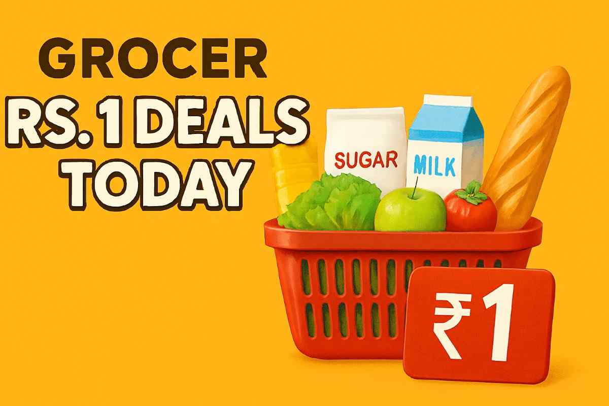 Grocery Rs. 1 Deals Today