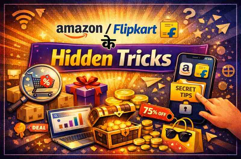 Amazon/Flipkart के Hidden Tricks
