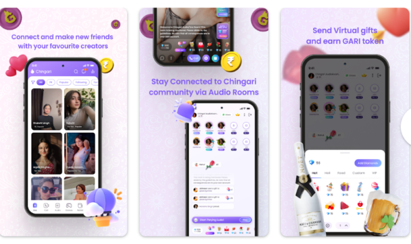 15 Daily Money Earning App Without Investment - Withdraw Rs. 100 Daily 9 Chingari daily earning app