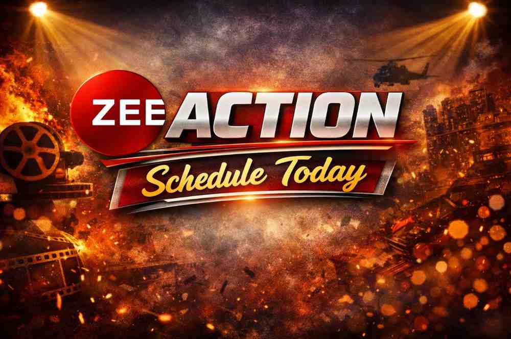 Zee Action Schedule Today