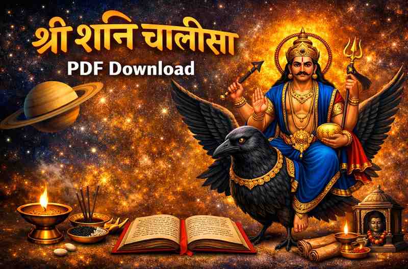 श्री शनि चालीसा PDF Download