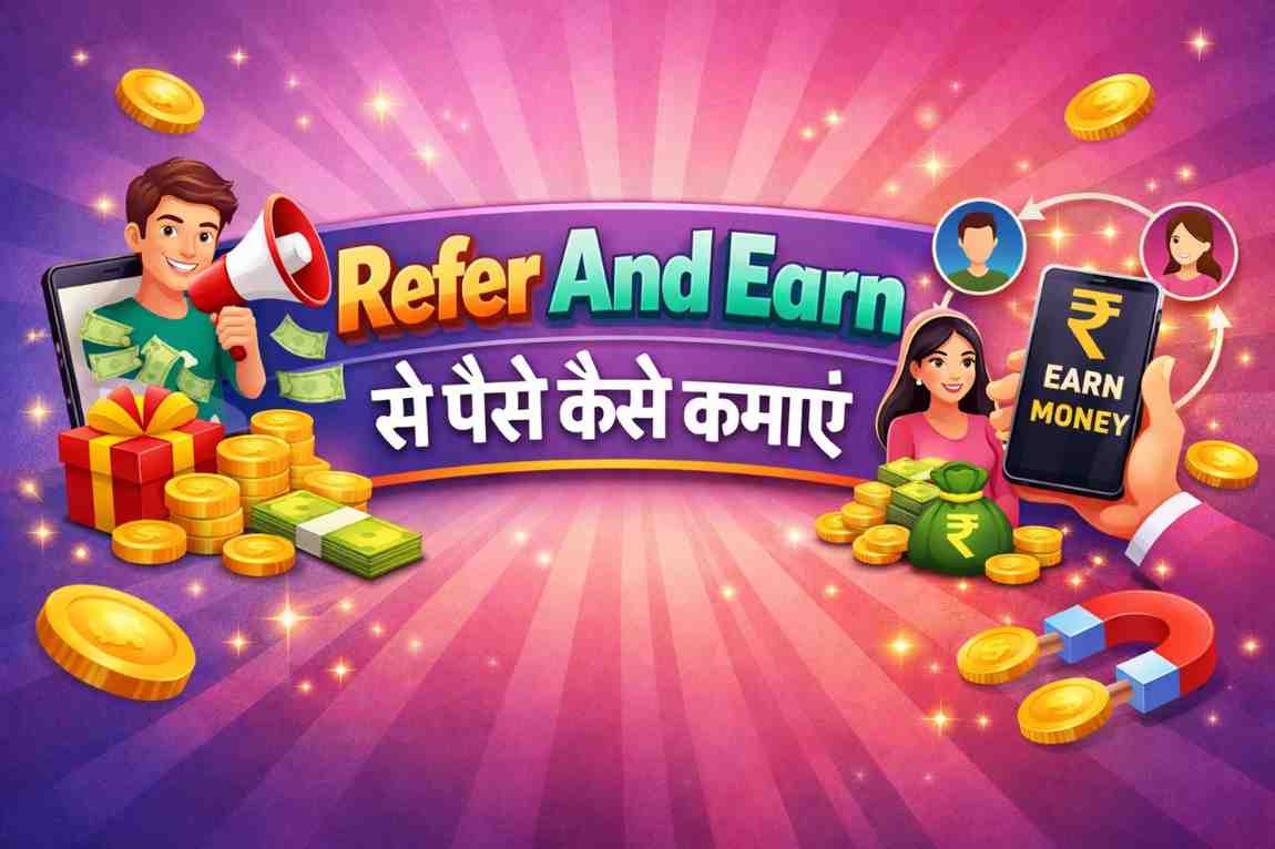 Refer And Earn से पैसे कैसे कमाएं