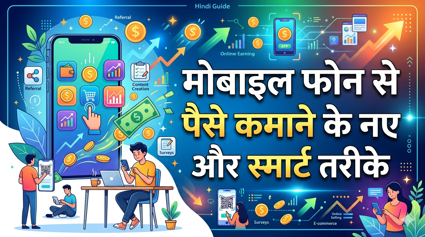 mobile se paise kamane ke tareke