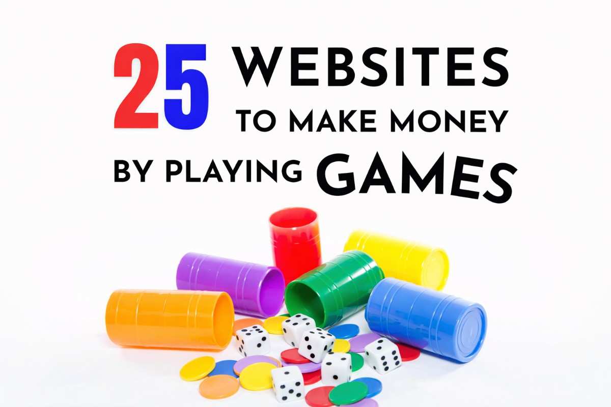websites earn money playing games