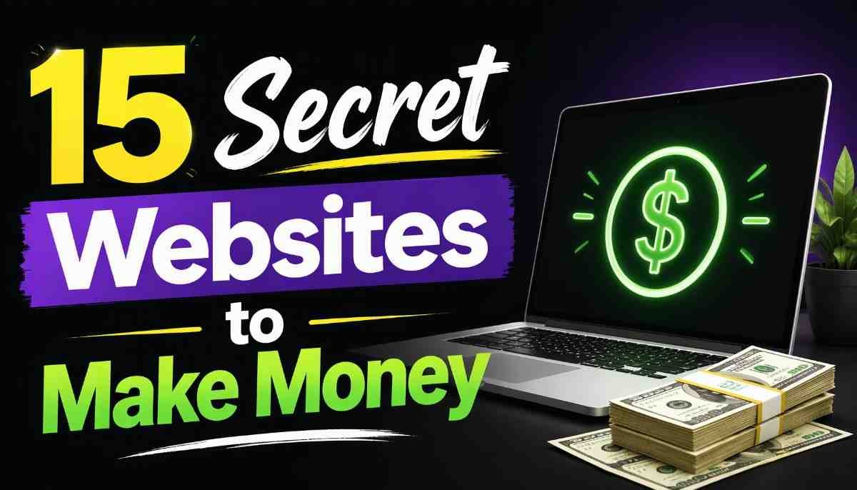Secret Websites to Make Money